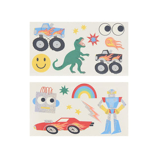Meri Meri Toybox Icon Temporary Tattoos