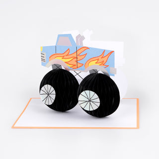 Meri Meri Monster Truck Birthday Card