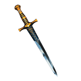 Liontouch Sword - Triple Lion King
Decorative sword with a gold and blue handle on a white background