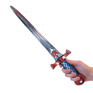 Liontouch Sword - Amber Dragon Knight
Decorative sword held by a hand on a white background