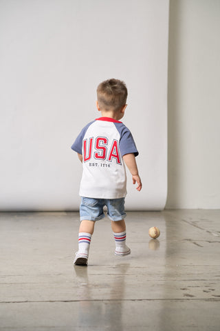 Little Bipsy USA Baseball Jersey
