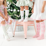 Little Stocking Co, Little Stocking Co winter Wonderland Knee High Socks 3-Pack - Basically Bows & Bowties