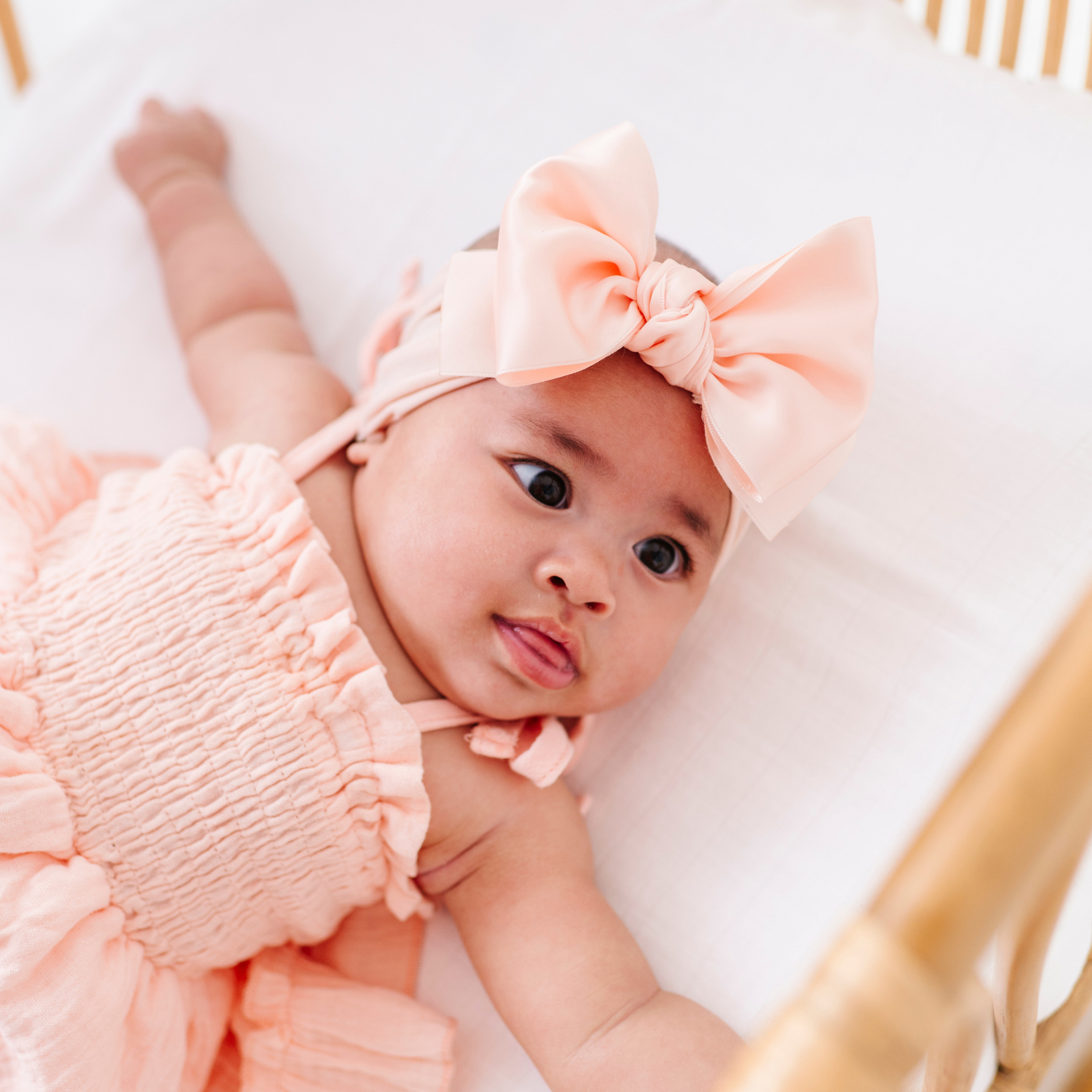 Baby Bling Satin FAB Headband Rosebud, Baby Bling, Baby Bling