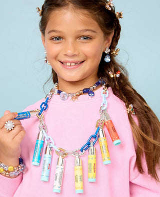 Super Smalls, Super Smalls 8 Nights of Hanukkah Lip Balm Necklace - Basically Bows & Bowties
