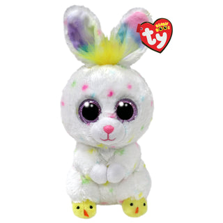 Ty Inc, Ty Dusty the Rabbit Beanie Boo - Basically Bows & Bowties