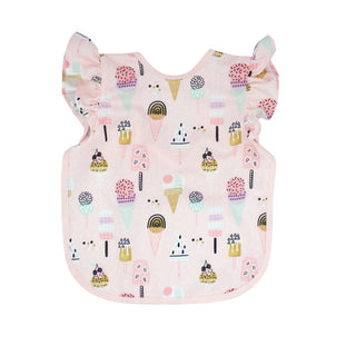 BapronBaby, BapronBaby - Ice Cream Toddler Flutter Bapron - Basically Bows & Bowties
