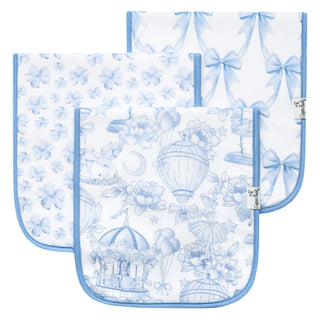 Copper Pearl Burp Cloth Set - Vintage Carnival
