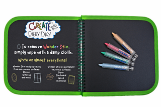 The Pencil Grip Inc, Daily Doodler Reusable Activity Book - Dino Cover - Basically Bows & Bowties