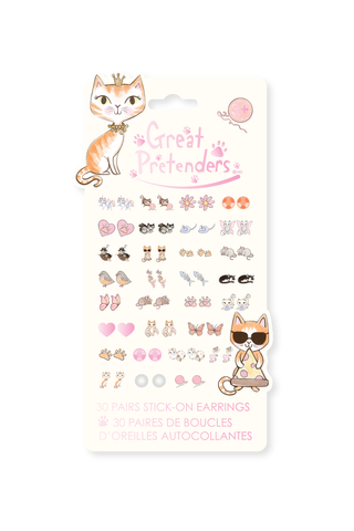 Great Pretenders Stick on Earring Set - Paw-some
