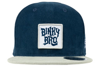 BinkyBro Kids Country Navy Hat
Navy blue cap with a white patch featuring 'Binky Bro' on a white background
