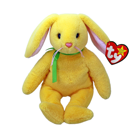 Ty Inc, Ty Willow the Yellow Bunny Beanie Baby - Basically Bows & Bowties