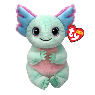 Ty Inc, Ty Alex the Axolotl Beanie Boo - Basically Bows & Bowties