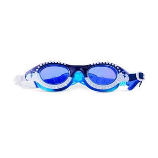 Bling2o Shark Surge Swim Goggles
Blue swim goggles with white accents on a white background