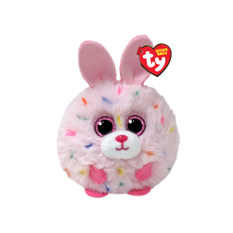 Ty Strawberry the Pink Bunny Beanie Ball