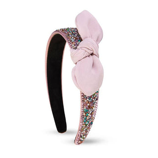 Bling2o, Bling2o Claire Headband - Rhinestone and Bow Crystal - Basically Bows & Bowties