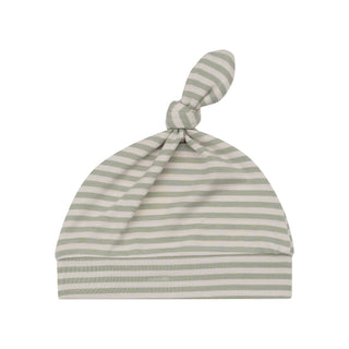Angel Dear Bamboo Knotted Hat - Desert Sage Stripe
