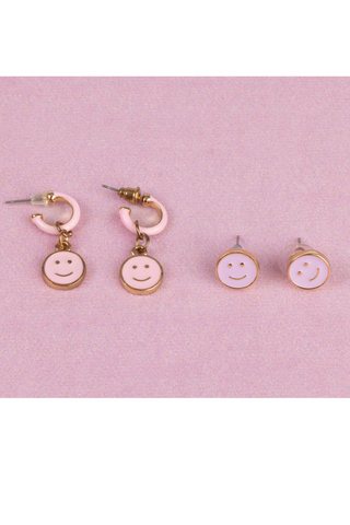 Great Pretenders, Great Pretenders Boutique Chic All Smiles Earring Set - Basically Bows & Bowties