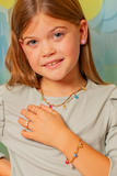 Great Pretenders, Great Pretenders Boutique Chic Gummy Glam Bracelet - Basically Bows & Bowties