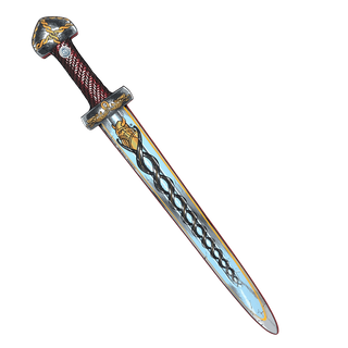 Liontouch Sword - Harald Viking Red
Decorative sword with ornate handle and blade on a white background
