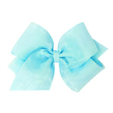 Wee Ones, King Overlay Grosgrain Bow on Clippie - Basically Bows & Bowties