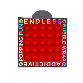 Watchitude Endless Bubble Wrap toy, colorful toy with bubble wrap design, perfect for stress relief and sensory play.
