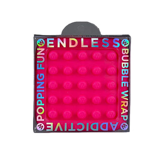 Watchitude Endless Bubble Wrap toy with colorful, flexible bubble wrap designed for fun and sensory play.