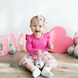 Sweet Wink, Sweet Wink Glitter Heart Valentine's Day Tulle Baby Headband - Basically Bows & Bowties