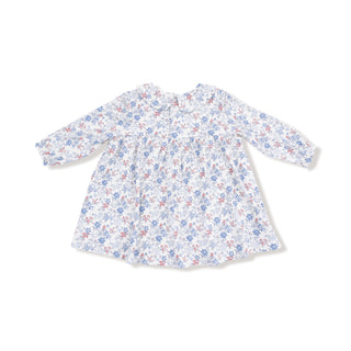Angel Dear Long Sleeve Peter Pan Collar Dress - Country Calico
Floral dress with long sleeves on a white background