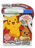Pokemon Magic Ink Pictures & Game Book with Mess Free Marker