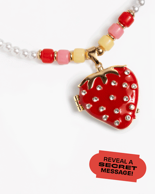 Super Smalls Strawberry Surprise Lipgloss Locket