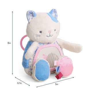 Itzy Ritzy Itzy Bitzy Mirror™ Sensory Tummy Time Mirror - Kitty