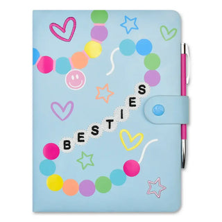Iscream Besties Journal
Notebook with colorful designs and 'BESTIES' text on a light blue background