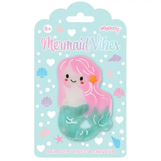 Iscream Mermaid Vibes Hair Clip
Mermaid-themed hair clip packaging with a mermaid character on a light blue background.