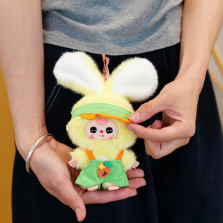 UCC, Baby Three Mini Tiny Rabbit Plush Blind Box, Stuffed Animal - Basically Bows & Bowties