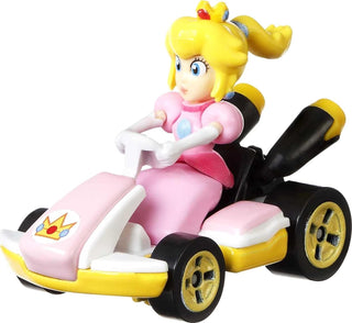Mattel Hot Wheels Mario Kart Track Set
Toy figure of a character in a pink racing kart on a white background