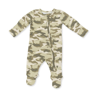 Angel Dear 2 Way Zipper Footie - Camo