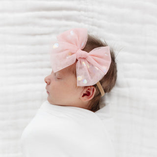 Lou Lou & Company Large Tulle Bow Nylon Headband