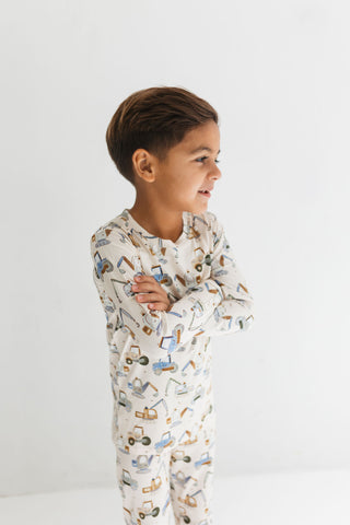 In My Jammers Two Piece Set - Little Excavator