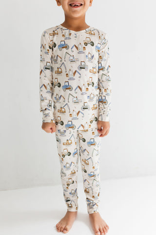 In My Jammers Two Piece Set - Little Excavator