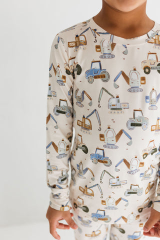 In My Jammers Two Piece Set - Little Excavator