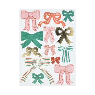 Meri Meri Bow Stickers
Set of colorful bow illustrations on a white background