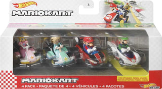 Mattel Hot Wheels Mario Kart Track Set
Hot Wheels Mario Kart 4-pack toy car set in packaging