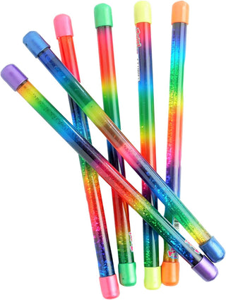 Master Toys JA-RU glitter wand, 12-inch twirling baton for kids, sparkling colorful design, ideal for play and performances.