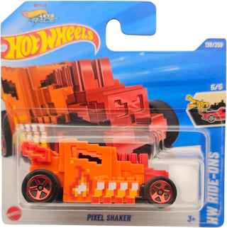 Mattel Hot Wheels - Pixel Shaker - HW Ride-Ons
Hot Wheels Pixel Shaker toy car in packaging with Hot Wheels logo.