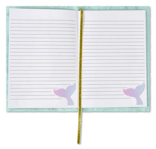 Iscream Mermaid Vibes journal with colorful mermaid and ocean-themed cover art on a white background.