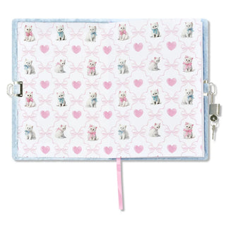 Iscream Pretty Kitty Lock and Key Journal