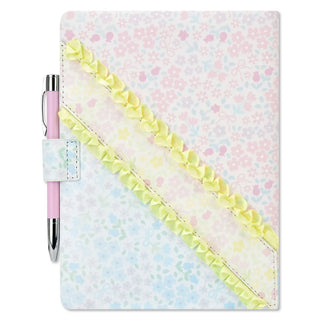 Iscream Ditsy Patchwork Journal back cover with colorful floral patchwork design