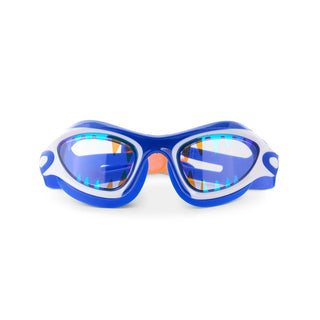 Bling2o Covert Chomp Shark Swim Goggles
Blue swim goggles with colorful lenses on a white background