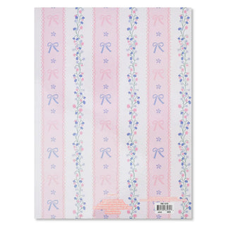 Iscream floral stripes message board clipboard set with colorful floral and striped design, featuring multiple clipboards for notes and organization.