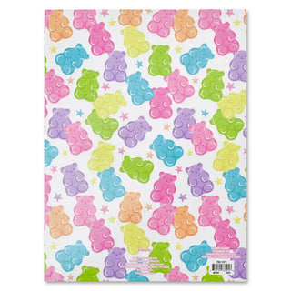Iscream Yummy Gummy Clipboard Set message board with colorful gummy candy design and a sturdy metal clip for notes and messages.